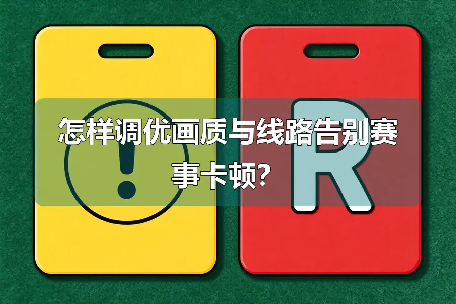 怎样调优画质与线路告别赛事卡顿？
